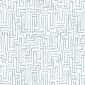 4121-25701 - Ramble Blue Geometric Wallpaper by A Street