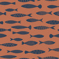 SC21506 - Bay Fish Wallpaper-Seabrook Summer House