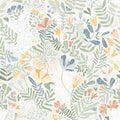 4143-22005 - Brittsommar Seafoam Woodland Floral Wallpaper-Botanica