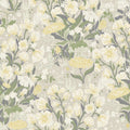 4143-22012 - Hava Yellow Meadow Flowers Wallpaper-Botanica