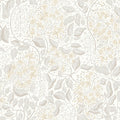 4143-22023 -Turi Khaki Twining Vines Wallpaper-Botanica