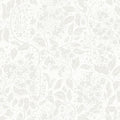 4143-22021 -Turi Grey Twining Vines Wallpaper-Botanica