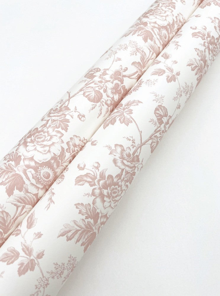 York Anemone Toile Wallpaper - Thumbnail 4
