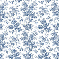 RT7873- Anemone Toile Wallpaper-Toiles by York