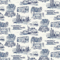 RT7862 - Modern Vista Toile Wallpaper-Toiles by York
