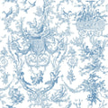 AT4241 - Old World Toile Wallpaper-Toiles by York