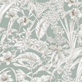 RT7882 - Orchid Conservatory Toile Wallpaper-Toiles by York