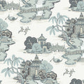 RT7904 - Pagoda And Sampan Scenic Wallpaper-Toiles by York