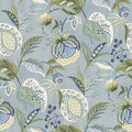 3125-72300 - Bohemian Blue Jacobean Wallpaper-Kinfolk