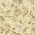 3125-72302 - Bohemian Mustard Jacobean Wallpaper-Kinfolk