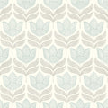 3125-72344 - Cathal Aqua Tulip Block Print Wallpaper-Kinfolk