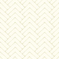 3125-72365 - Oswin Light Yellow Tiered Herringbone Wallpaper-Kinfolk