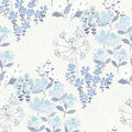 4122-27017 - Cultivate Blue Springtime Blooms Wallpaper-Terrace