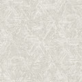 4122-27034 - Retreat Grey Quilted Geometric Wallpaper-Terrace