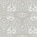 4153-82022 - African Marigold White Floral Wallpaper-Hidden Treasures