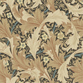 4153-82015 - Granville Apricot Leafy Vine Wallpaper-Hidden Treasures