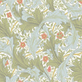 4153-82012 - Granville Olive Leafy Vine Wallpaper-Hidden Treasures