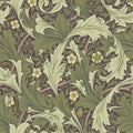 4153-82013 - Granville Plum Leafy Vine Wallpaper-Hidden Treasures