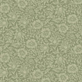 4153-82041 - Mallow Green Floral Vine Wallpaper-Hidden Treasures