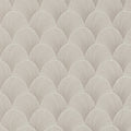 NT6107 - Metallic Beige Scallop Wallpaper-Candice Olson