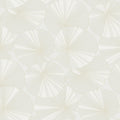 NT6112 - Layered White Lily Pads Wallpaper-Candice Olson