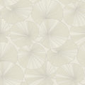 NT6115 - Layered Cream Lily Pads Wallpaper-Candice Olson