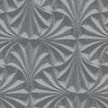 NT6127 - Sculpted Charcoal Fans Cork Wallpaper-Candice Olson