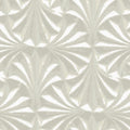 NT6129 - Sculpted Ivory Fans Cork Wallpaper-Candice Olson