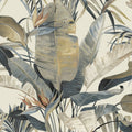 NT6133 - Tropical Plush Neutral Cabana Wallpaper-Candice Olson