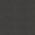 NT6192 - Fine Line Black Geometric Wallpaper-Candice Olson