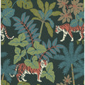 4146-27251 - Caspian Evergreen Jungle Prowl Wallpaper-Harmony