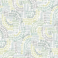 4146-27214 - Wanderer Aquamarine Mosiac Wallpaper-Harmony