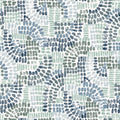 4146-27215 - Wanderer Blueberry Mosiac Wallpaper-Harmony