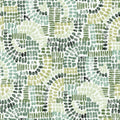 4146-27217 - Wanderer Evergreen Mosiac Wallpaper-Harmony