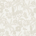 4146-27246 - Jacaranda Taupe Tropical Trail Wallpaper-Harmony