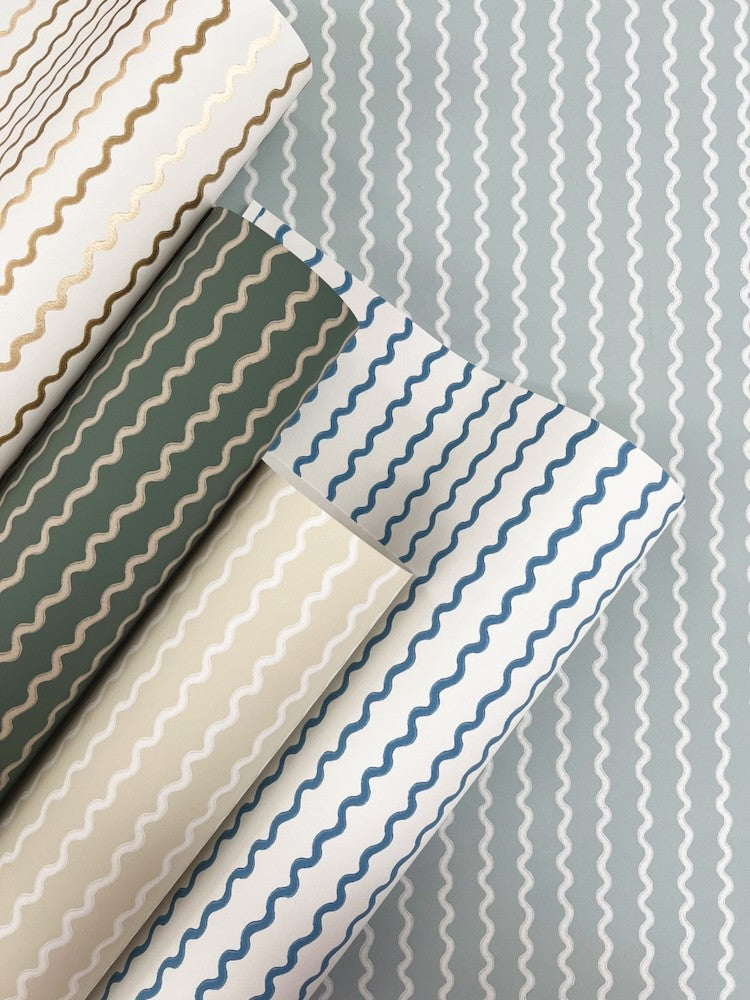 RF7551 - Rickrack Gold Wallpaper- Rifle Paper Co. 3 – Wallpaper The Home
