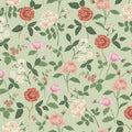RF7545 - Roses Mint Wallpaper- Rifle Paper Co. 3