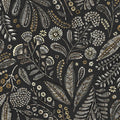 4135-27296 - Briar Black Floral Wallpaper-Whimsy