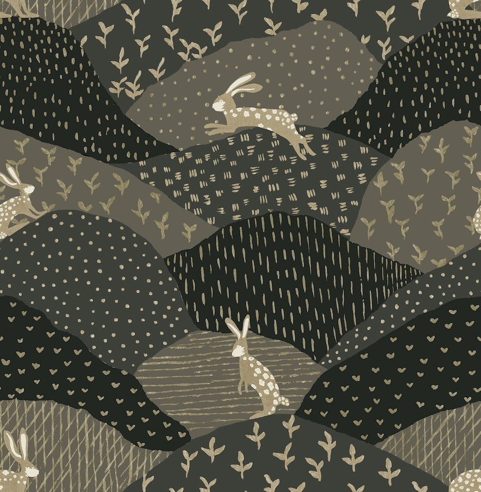 4135-27301 - Peter Black Rabbit Fields Wallpaper-Whimsy – Wallpaper The ...