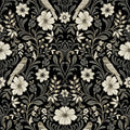 MF4742 - Colette Black Wallpaper- Magnolia Home 4