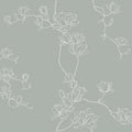 MF4734 - Magnolia Eucalyptus Branches Wallpaper- Magnolia Home 4