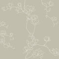 MF4736 - Magnolia Taupe Branches Wallpaper- Magnolia Home 4