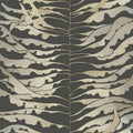 FM1042 - Leaf Column Black Wallpaper-Formations by York