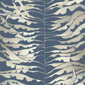 FM1043 - Leaf Column Navy Wallpaper-Formations by York