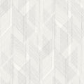 4155-27338 - Bryant Silver Crosshatch Wallpaper-Drew and Jonathan
