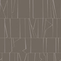 4155-72822 - Huntington Chocolate Geometric Stripe Wallpaper-Drew and Jonathan