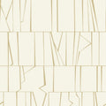4155-72818 - Huntington Gold Geometric Stripe Wallpaper-Drew and Jonathan