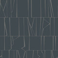 4155-72821 - Huntington Indigo Geometric Stripe Wallpaper-Drew and Jonathan