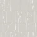 4155-72819 - Huntington Silver Geometric Stripe Wallpaper-Drew and Jonathan