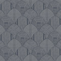 4155-72807 - Meyberg Blue Geometric Wallpaper-Drew and Jonathan